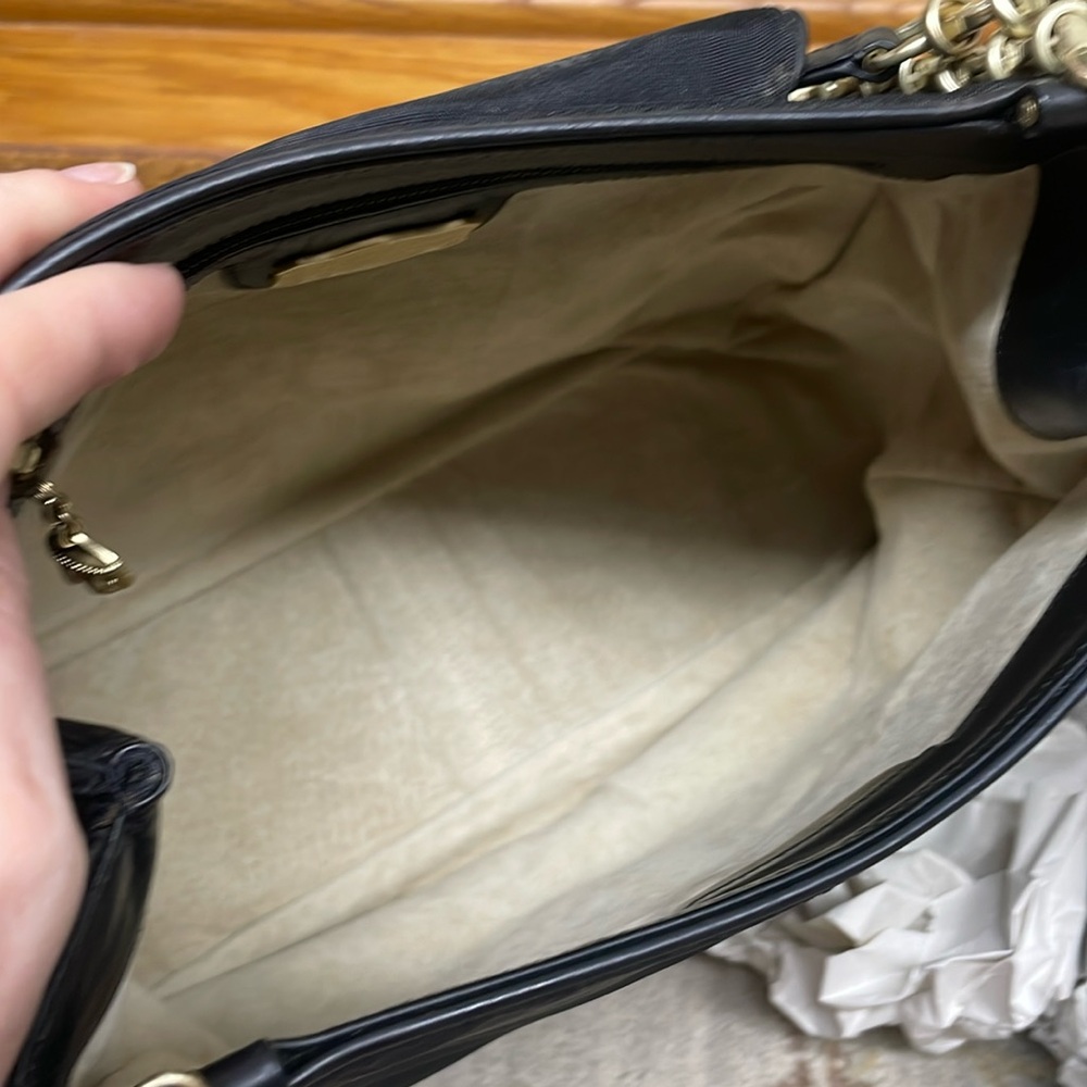 Kiselsteain-Cord black handbag - Picture 7 of 10